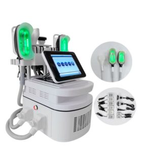 Cryolipolysis with RF, ultrasonic liposuction, and lipolaser